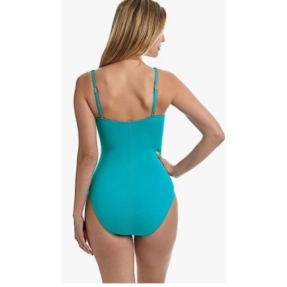 La Blanca NWT Women's Size 8 Tummy Control One Piece - Picture 2 of 7